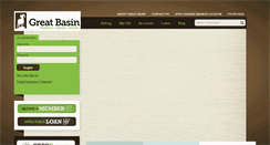 Desktop Screenshot of greatbasin.org